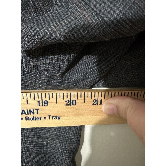 Kingsridge Men’s Blazer Men’s 40R Plaid Wool Jacket Union‎ Made Vintage Preppy - Picture 11 of 11